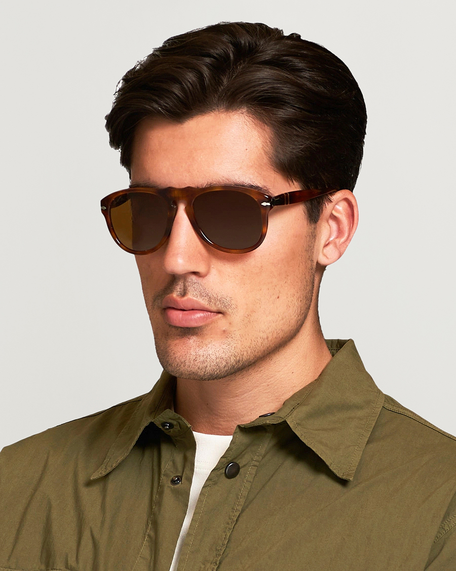 Herr | Accessoarer | Persol | 0PO0649 Sunglasses Light Havana/Crystal Brown