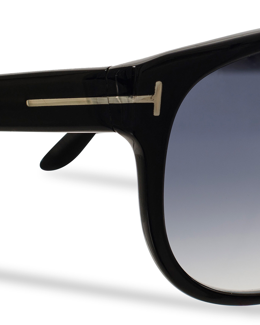Herr | Tom Ford Kristen FT0375 D-Frame Sunglasses Black/Blue | Tom Ford | Kristen FT0375 D-Frame Sunglasses Black/Blue