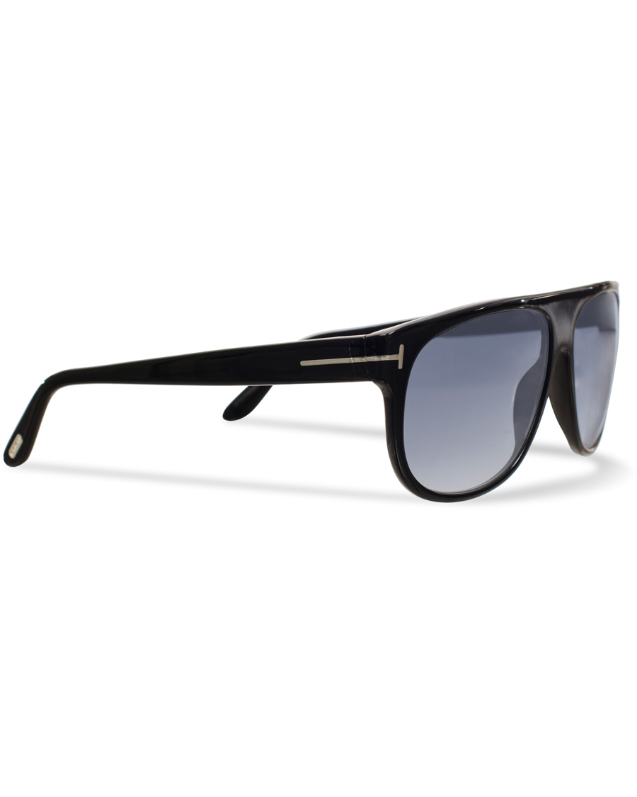 Herr | Tom Ford Kristen FT0375 D-Frame Sunglasses Black/Blue | Tom Ford | Kristen FT0375 D-Frame Sunglasses Black/Blue