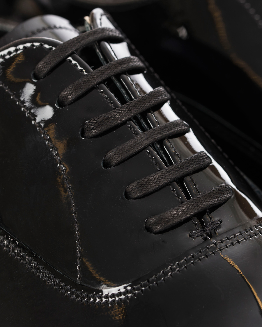 Herr | Cheaney Kelly Oxford Patent Black Leather | Cheaney | Kelly Oxford Patent Black Leather