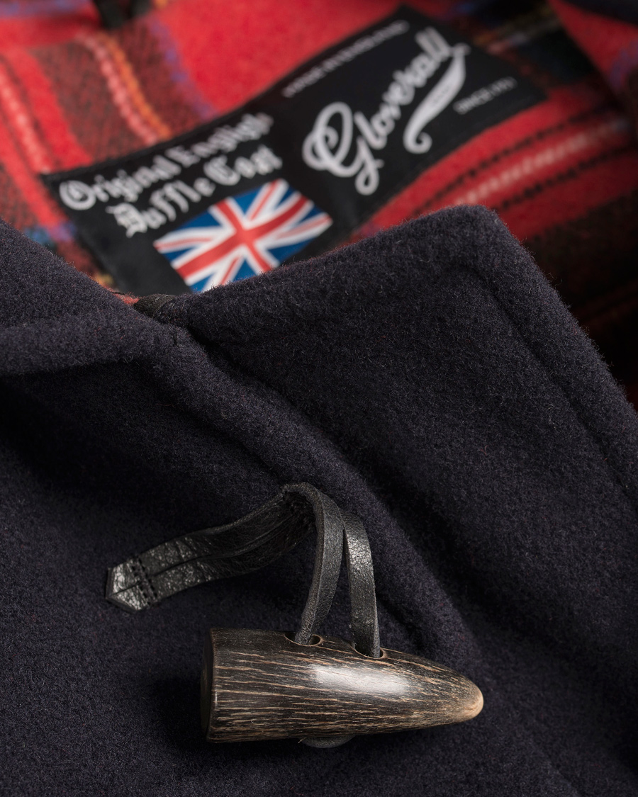 Herr | Jackor | Gloverall | Morris Duffel Coat Navy