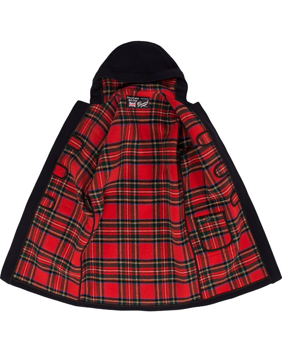 Herr | Jackor | Gloverall | Morris Duffel Coat Navy