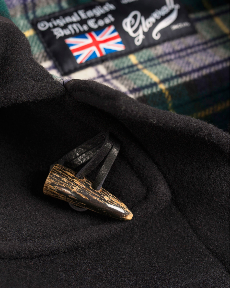 Herr | Jackor | Gloverall | Morris Duffel Coat Black