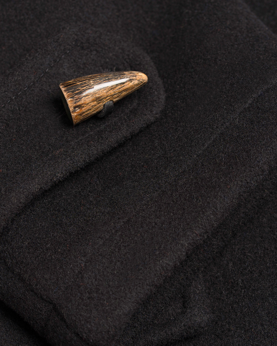 Herr | Jackor | Gloverall | Morris Duffel Coat Black