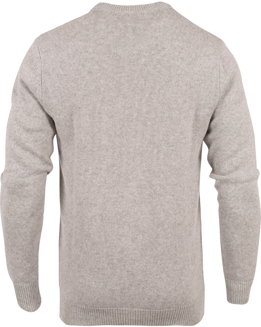 Herr | Tröjor | Aquascutum | Freddie Club Check Intarsia Knit Sweater Vicuna