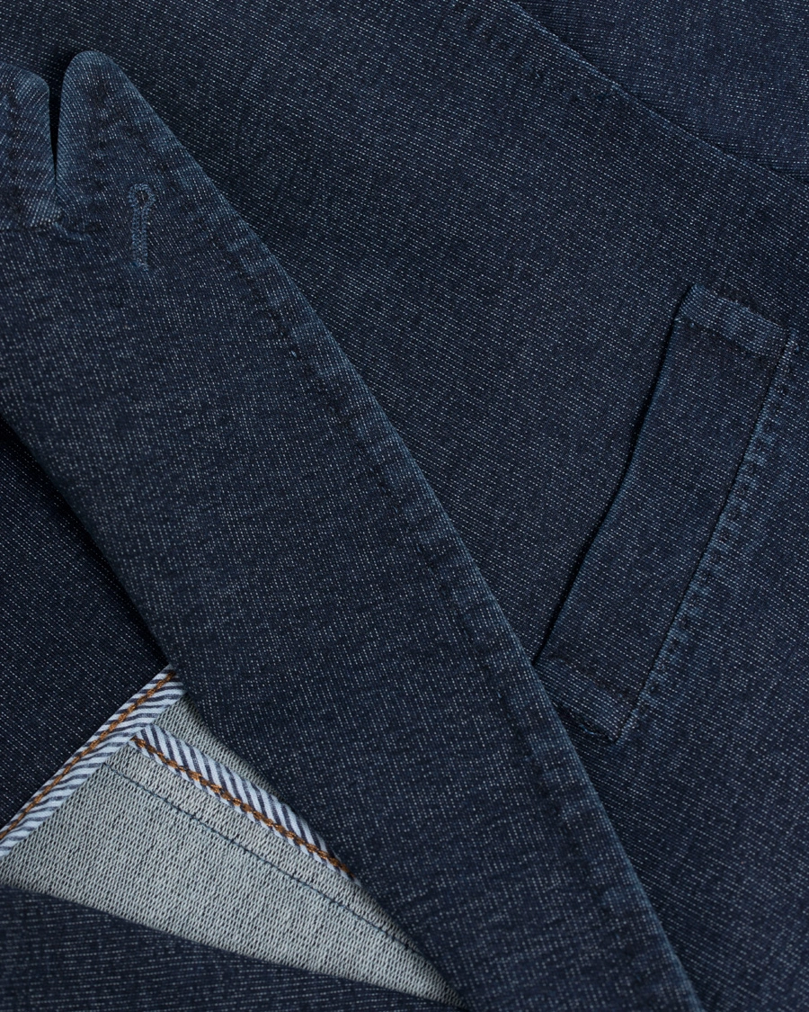 Herr | Kavajer | Circolo 1901 | Circolo Double Breasted Jersey Blazer Indigo Blue