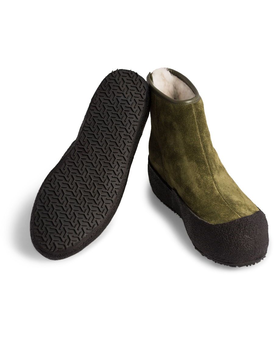 Herr | BALLY Woman Guard II L Curling Boot Caper Green | Bally | Woman Guard II L Curling Boot Caper Green
