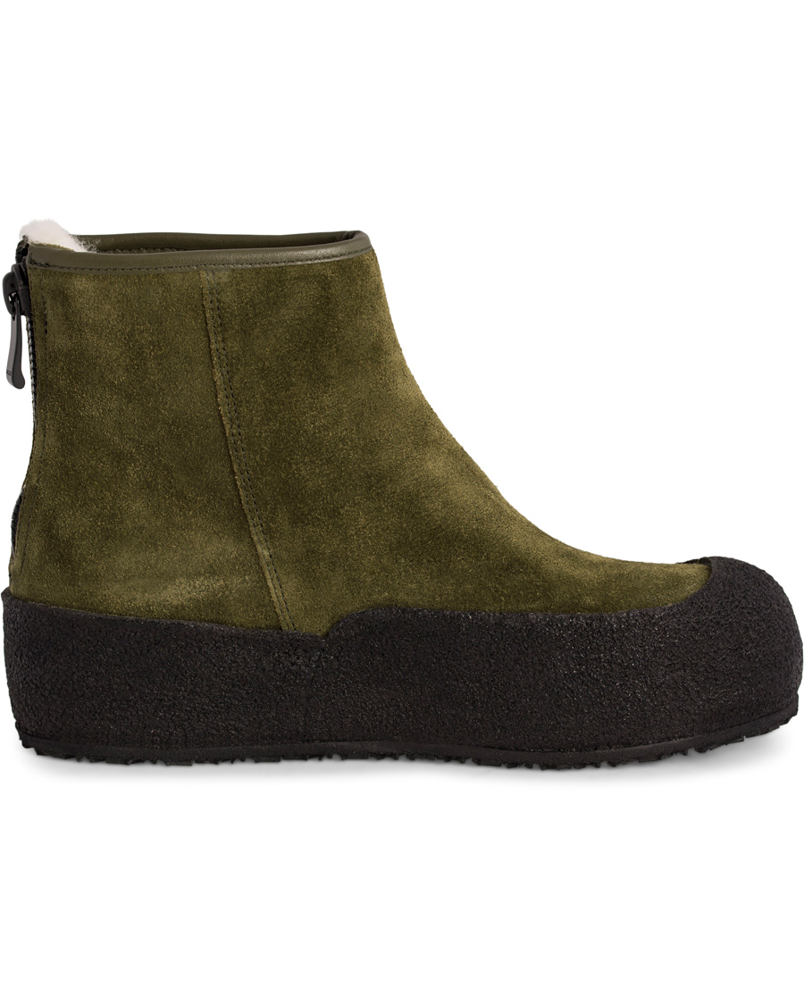Herr | BALLY Woman Guard II L Curling Boot Caper Green | Bally | Woman Guard II L Curling Boot Caper Green