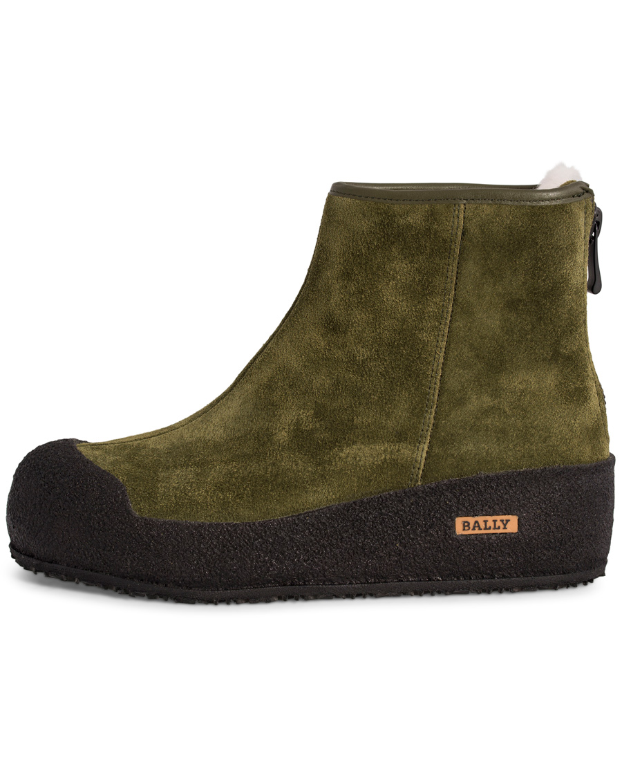 Herr | BALLY Woman Guard II L Curling Boot Caper Green | Bally | Woman Guard II L Curling Boot Caper Green