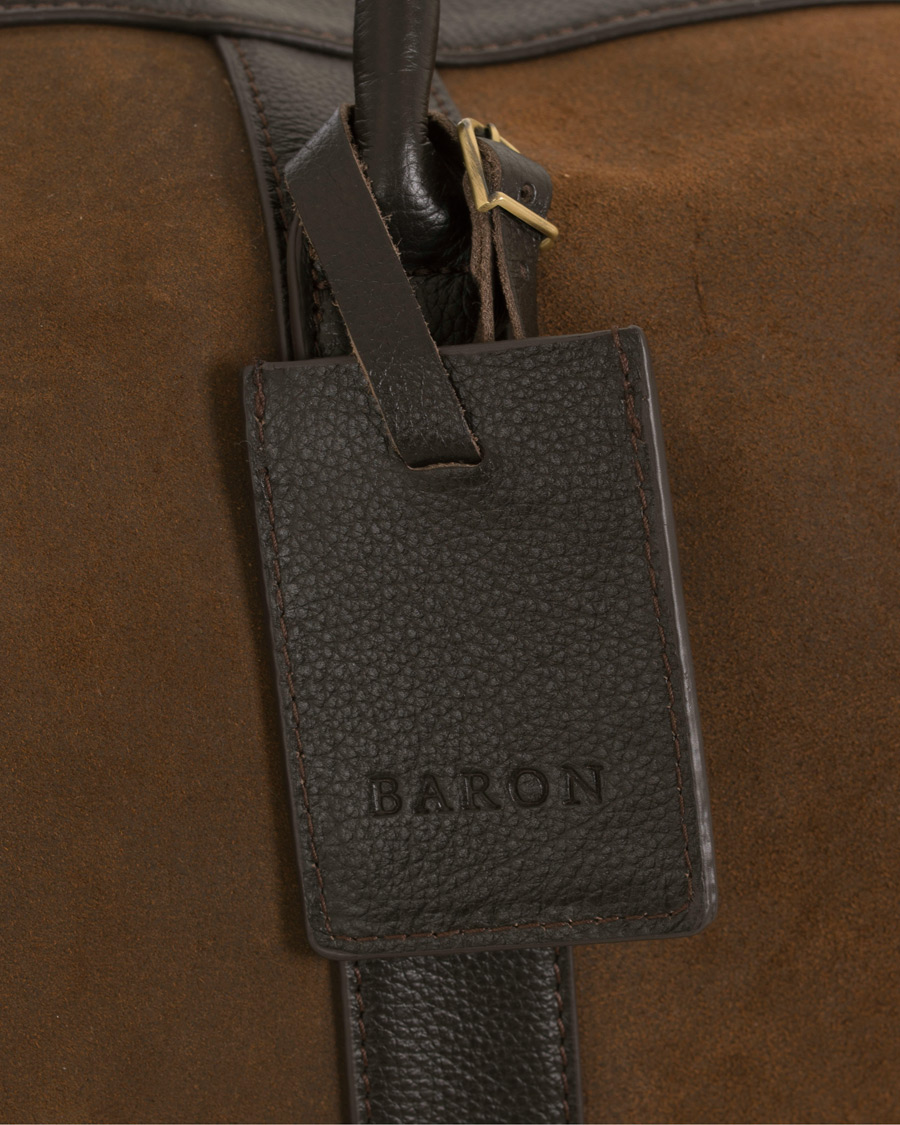 Herr | Baron Weekendbag Brown Nubuck | Baron | Weekendbag Brown Nubuck