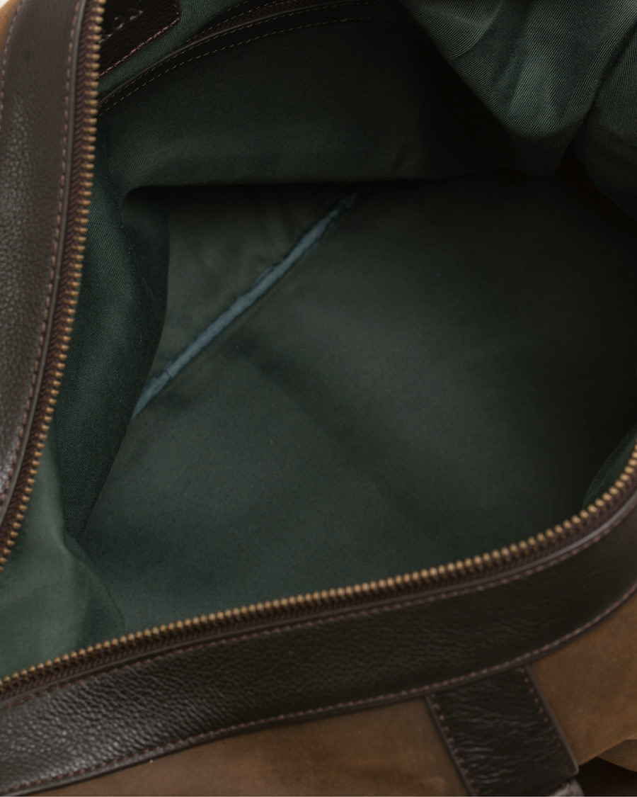 Herr | Baron Weekendbag Brown Nubuck | Baron | Weekendbag Brown Nubuck