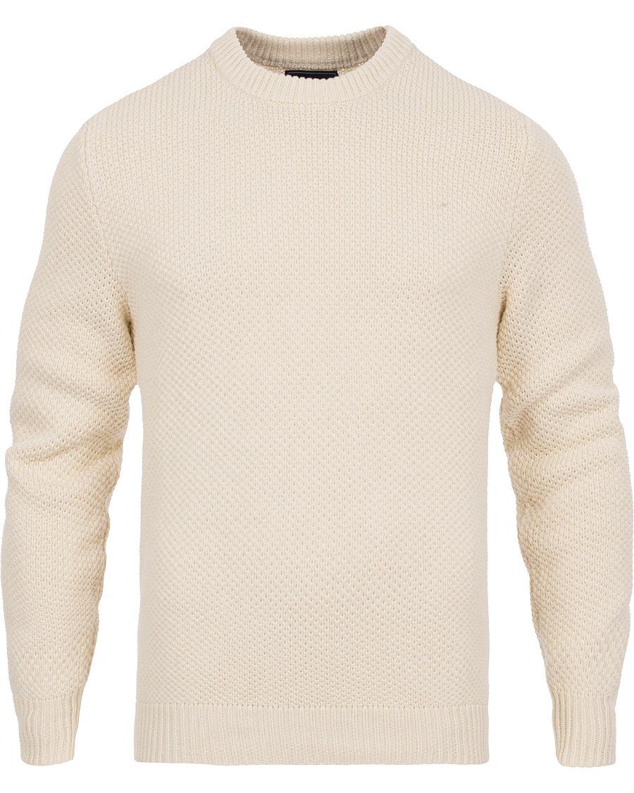 Herr | Tröjor | Boomerang | Rörvik Structured Knit Pannacotta