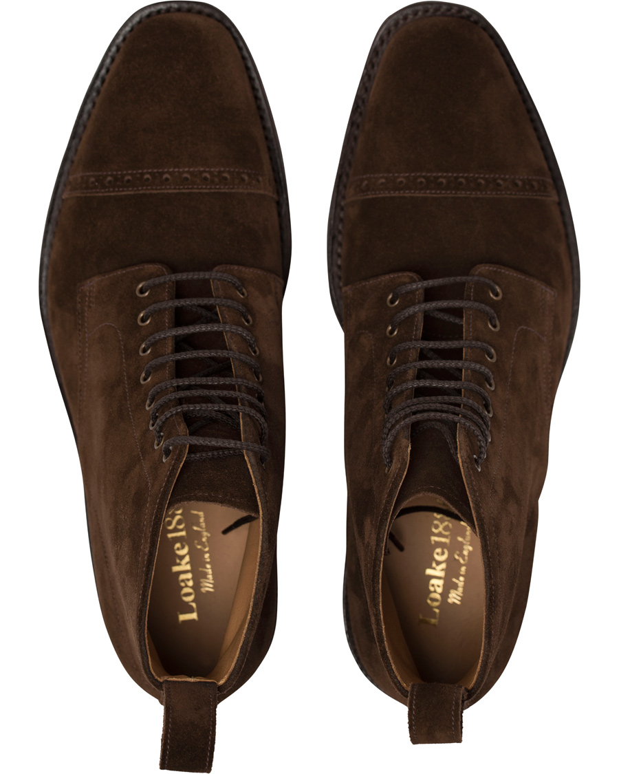 Herr | Loake 1880 MTO Hyde Boot Single Dainite Brown | Loake 1880 | MTO Hyde Boot Single Dainite Brown