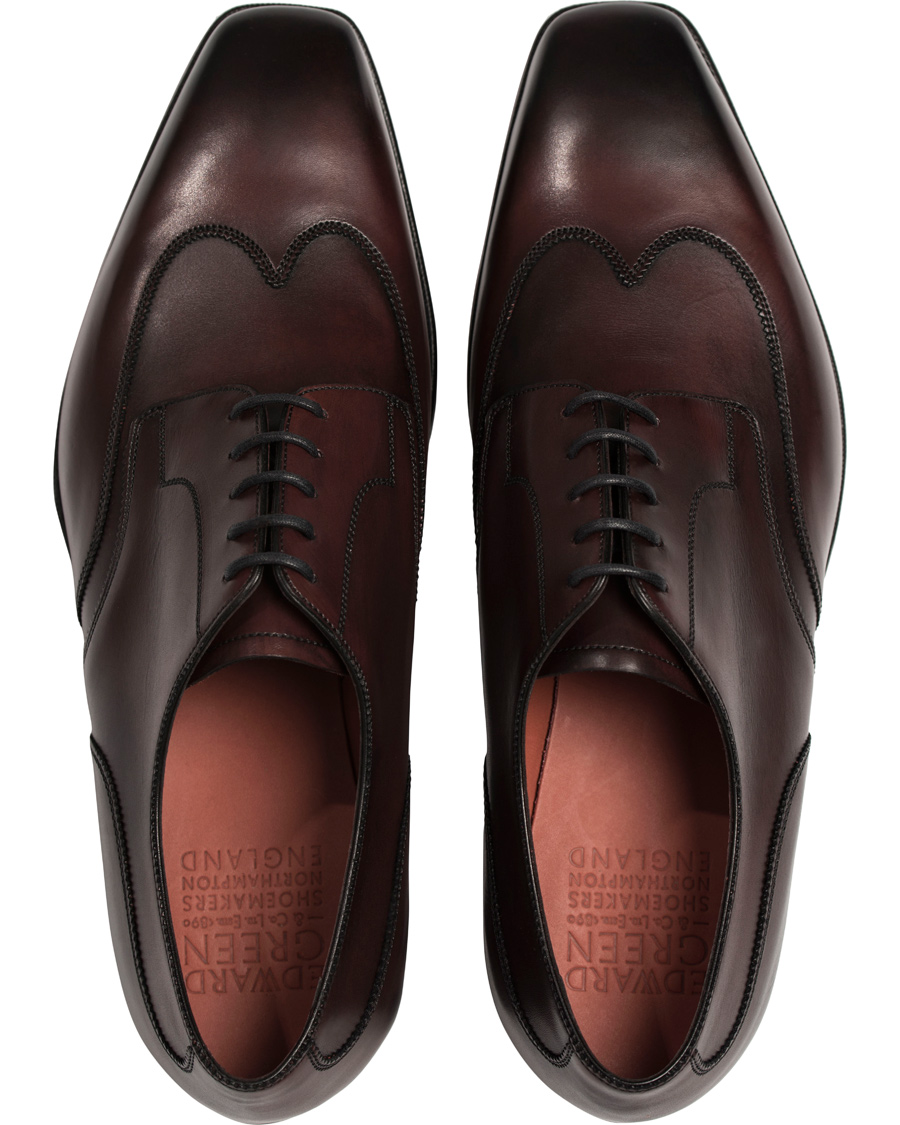Herr | Edward Green Robertsbridge Derby Burgundy Calf | Edward Green | Robertsbridge Derby Burgundy Calf