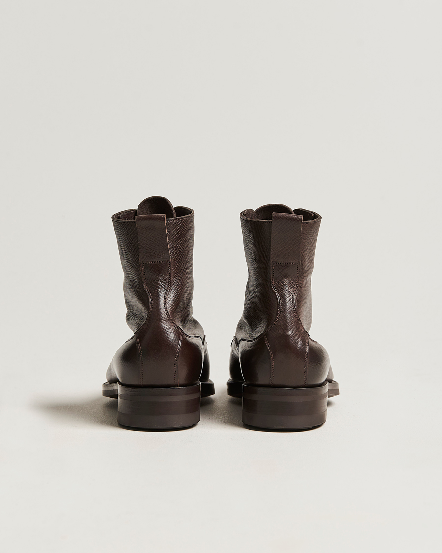 Herr | Kängor | Edward Green | Galway Grained Boot Dark Brown Utah Calf