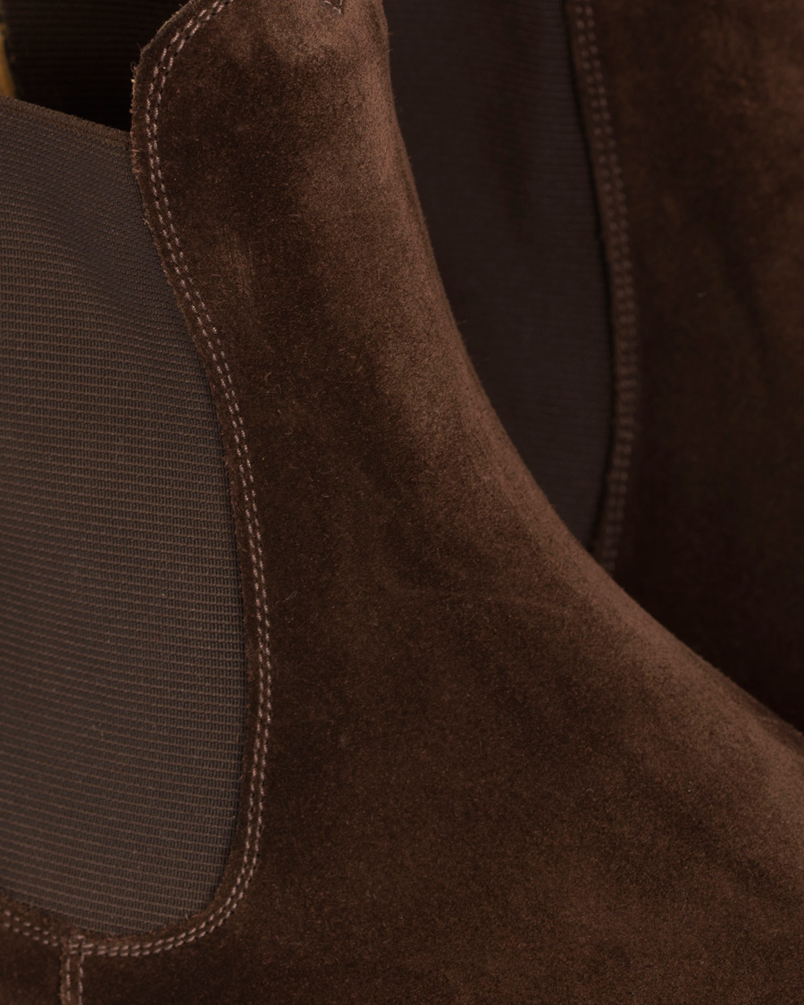 Herr | | Edward Green | Newmarket Chelsea Boot Mink Suede