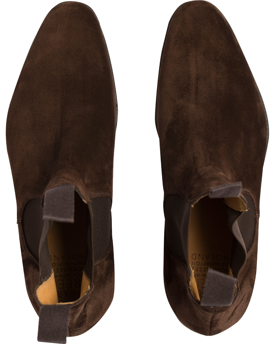 Herr | | Edward Green | Newmarket Chelsea Boot Mink Suede