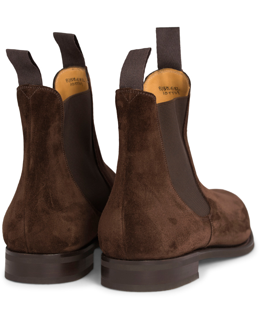 Herr | | Edward Green | Newmarket Chelsea Boot Mink Suede