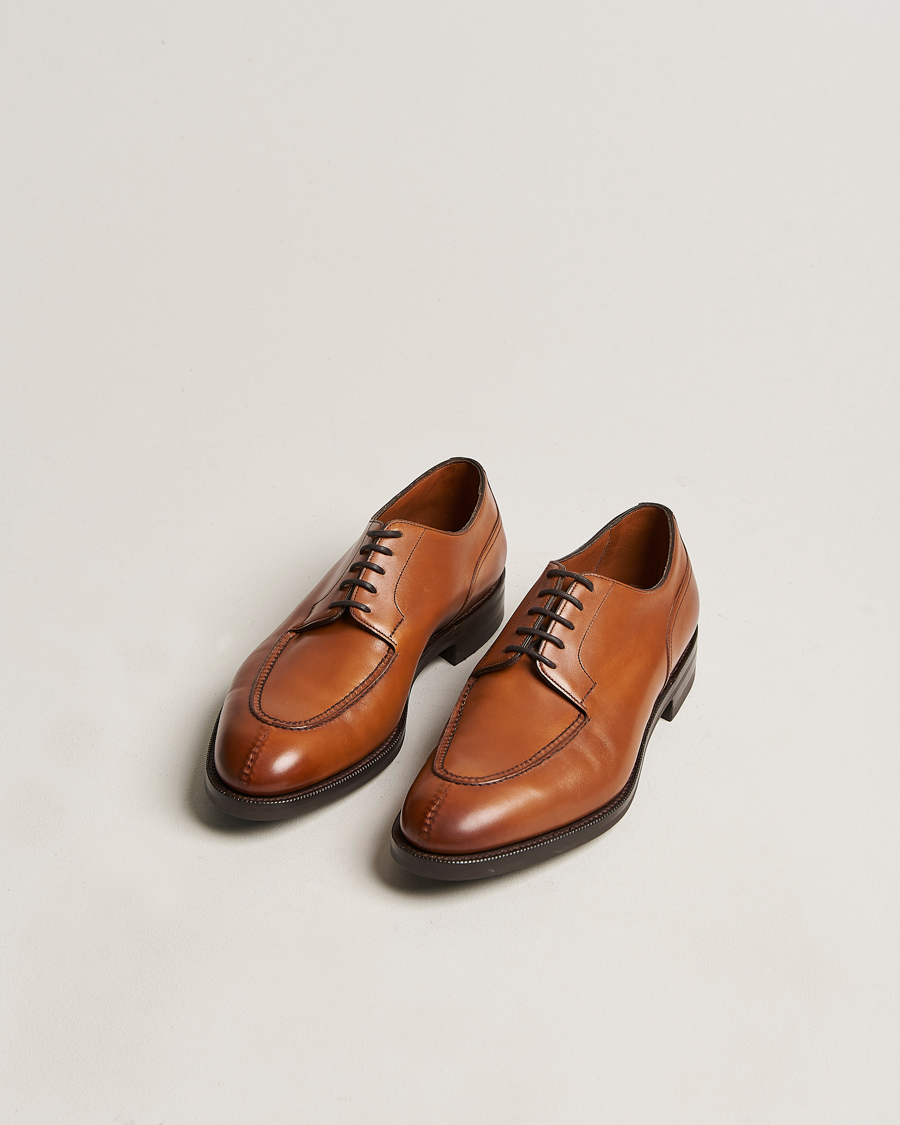 Herr | Derbys | Edward Green | Dover Split Toe Derby Chestnut