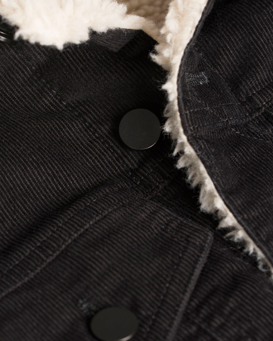 Herr | Jackor | Filippa K | Cord Trucker Jacket Black