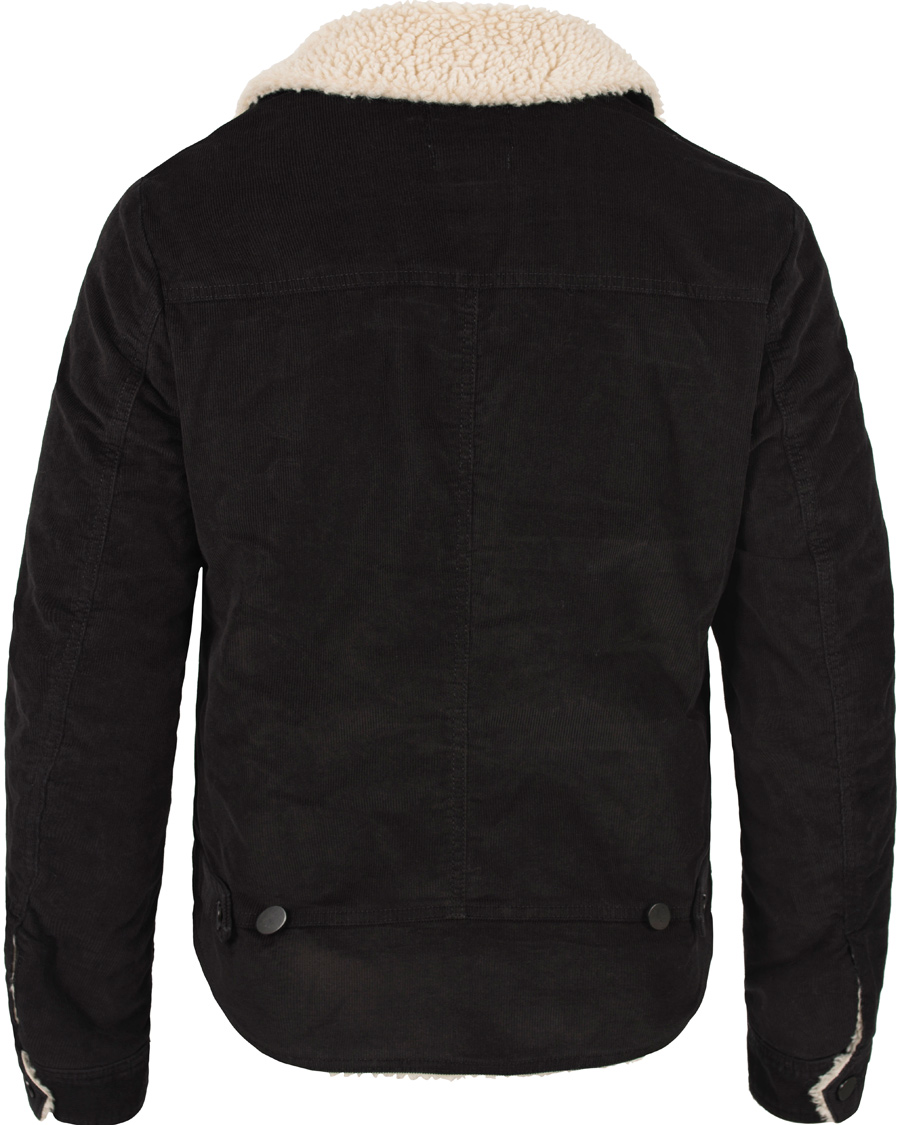Herr | Jackor | Filippa K | Cord Trucker Jacket Black