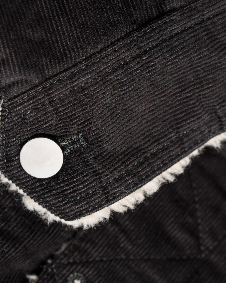 Herr | Jackor | Filippa K | Cord Trucker Jacket Black