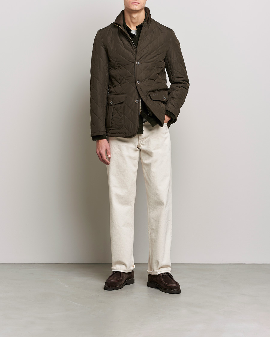 Herr | Jackor | Barbour Lifestyle | Quilted Lutz Jacket Olive