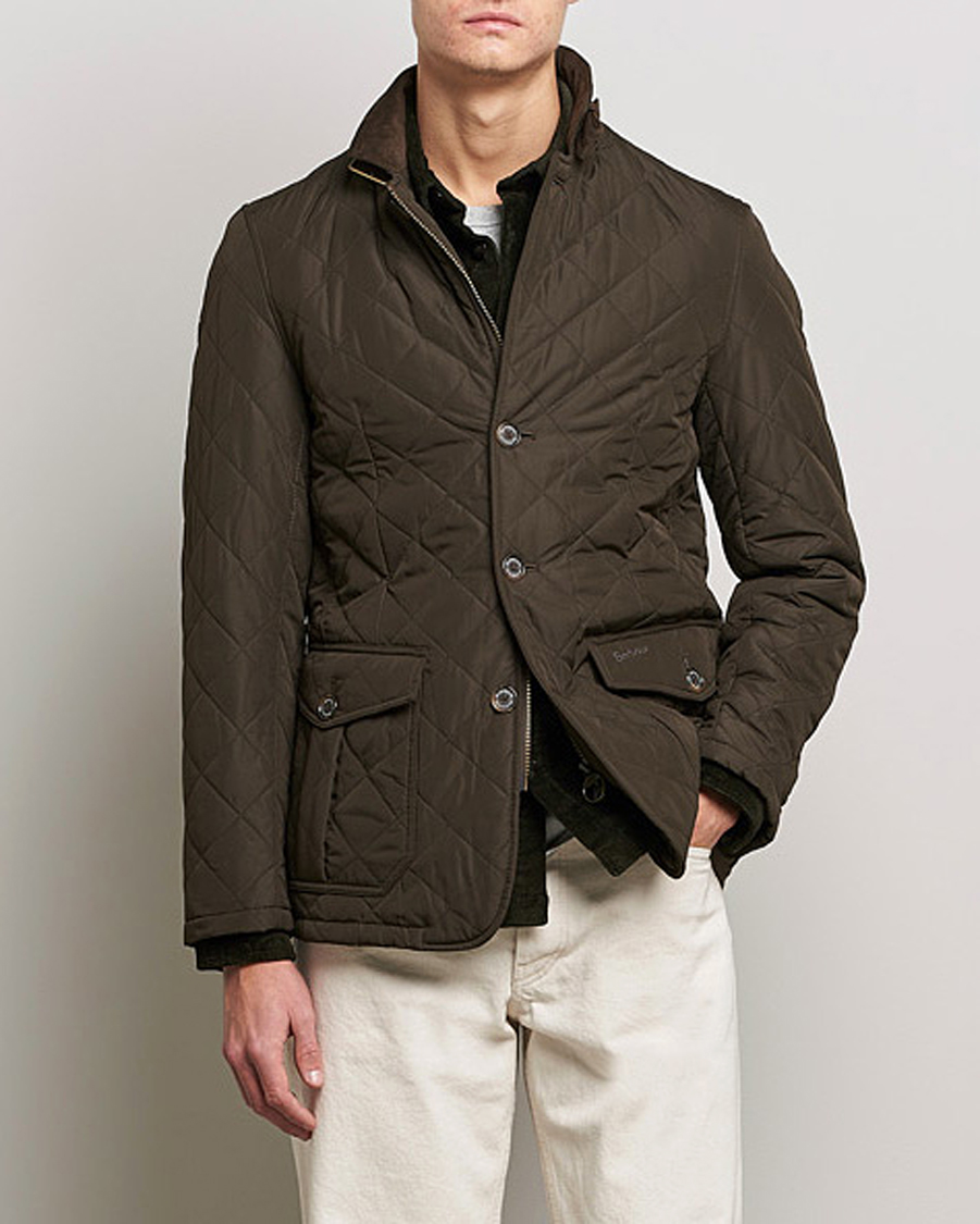 Herr | Jackor | Barbour Lifestyle | Quilted Lutz Jacket Olive
