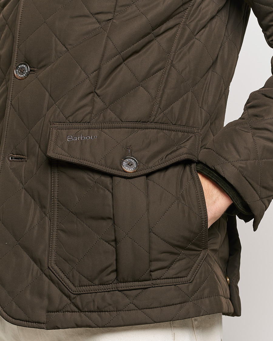 Herr | Jackor | Barbour Lifestyle | Quilted Lutz Jacket Olive