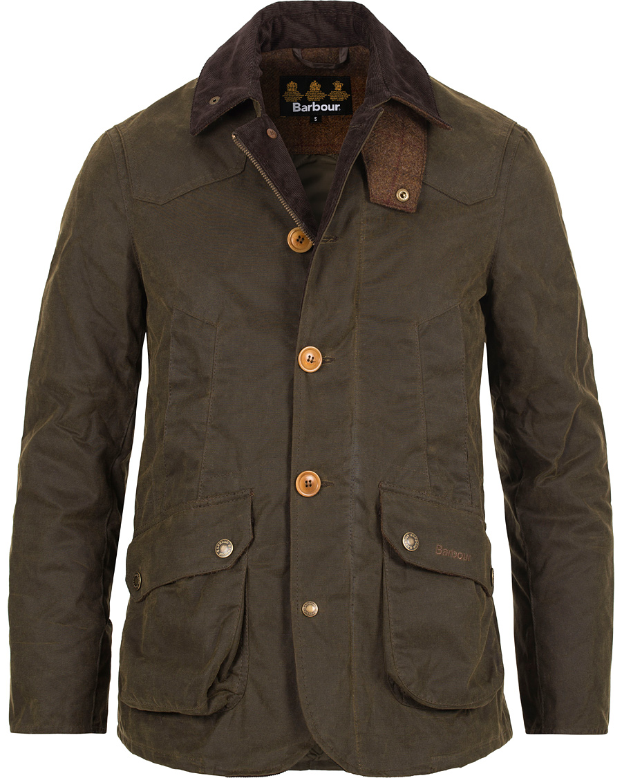Herr | Jackor | Barbour Lifestyle | Cullen Wax Jacket Olive