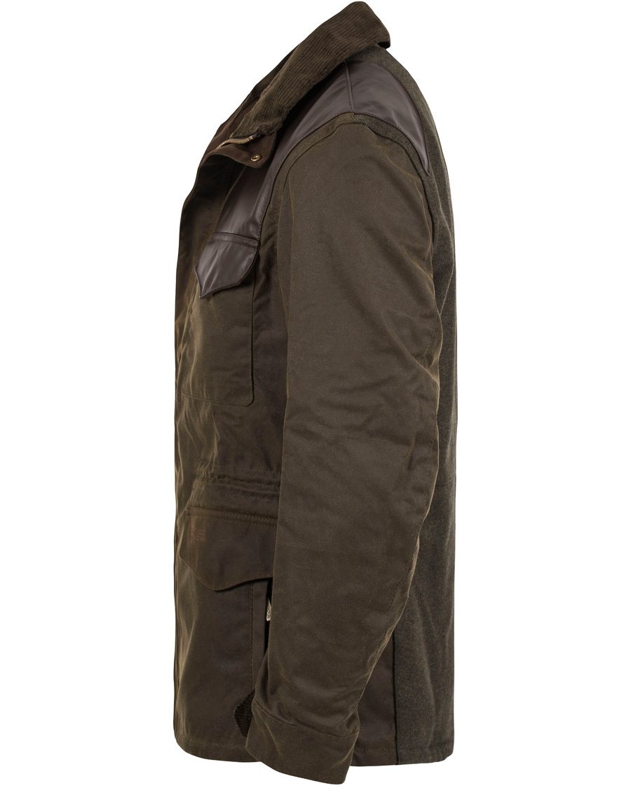Barbour for Land Rover Traveller Wax Jacket Olive