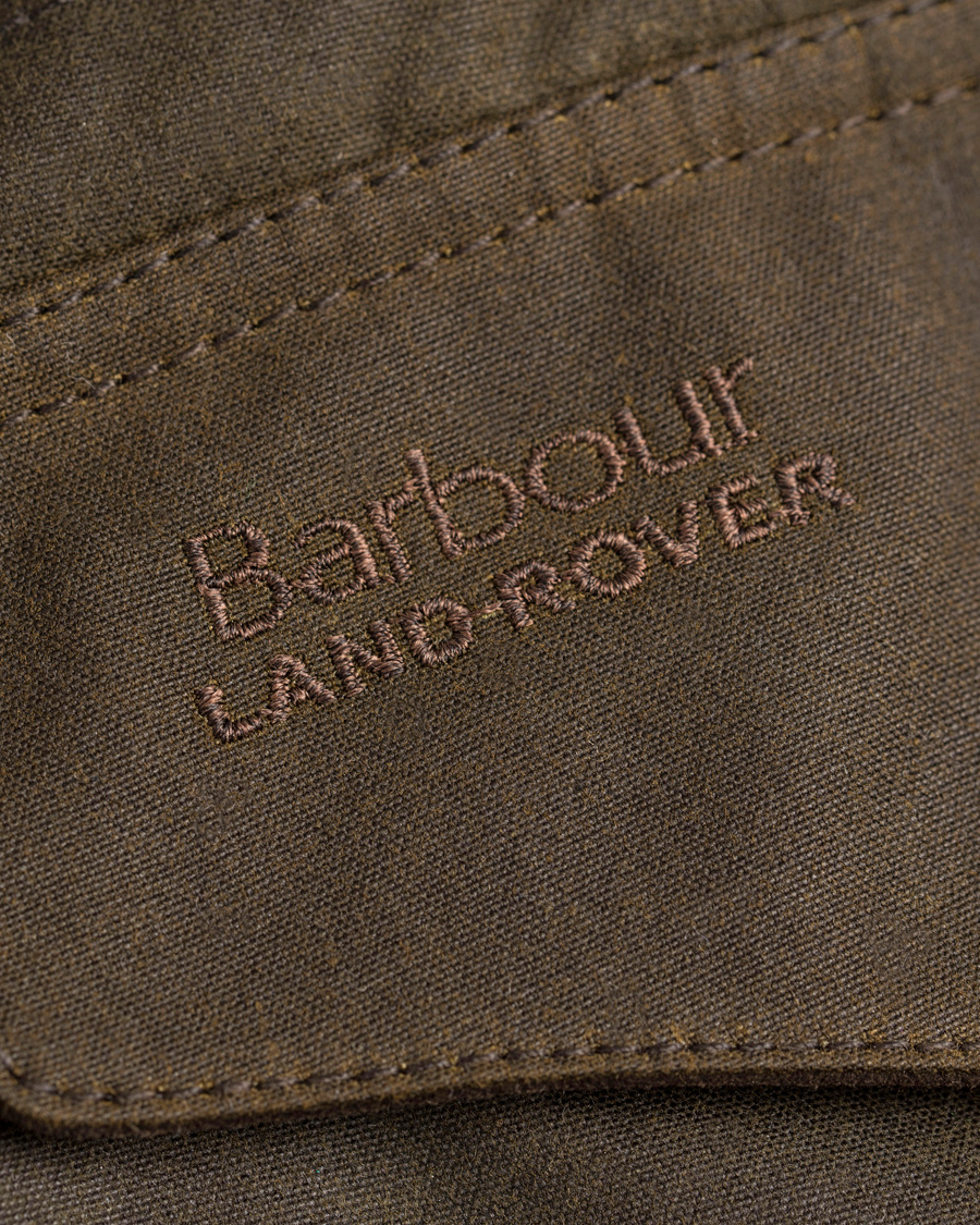 Herr | Jackor | Barbour for Land Rover | Traveller Wax Jacket Olive