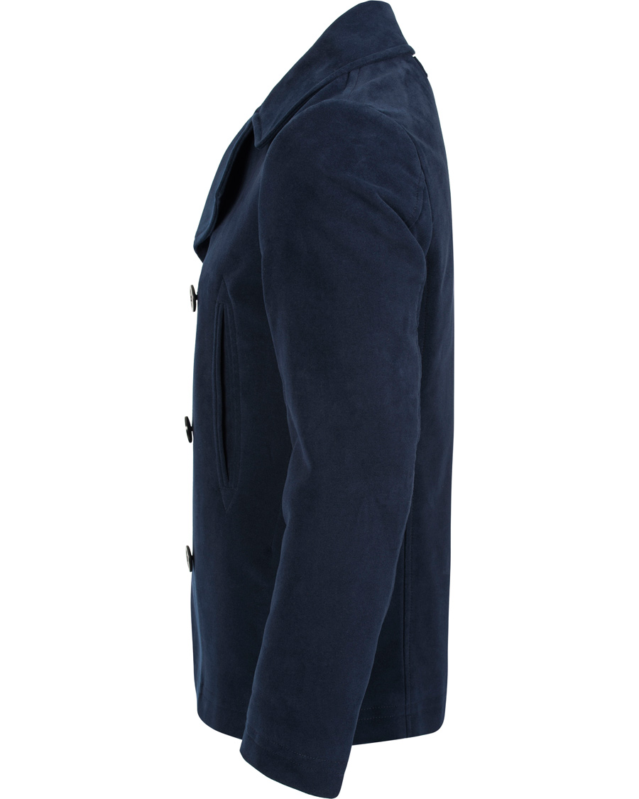 Herr | Jackor | GANT | The Moleskin Peacoat Navy