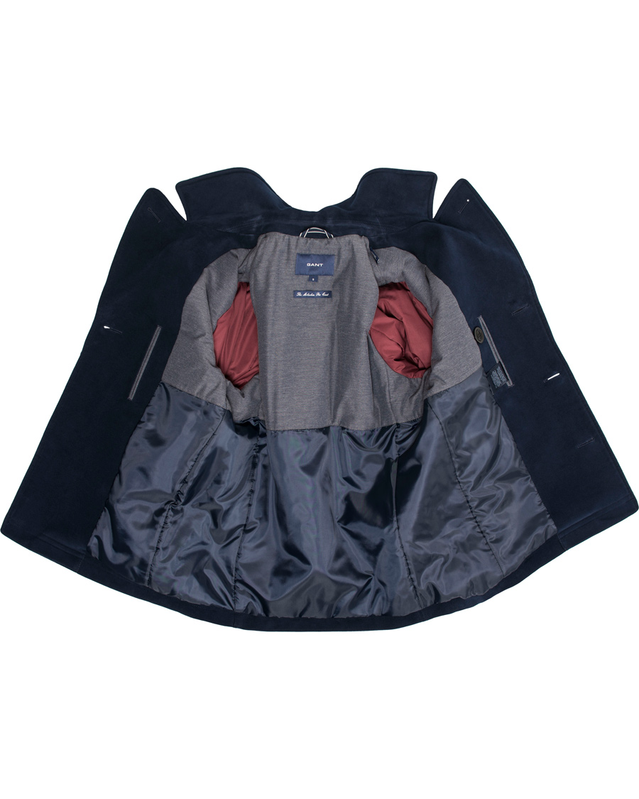 Herr | Jackor | GANT | The Moleskin Peacoat Navy