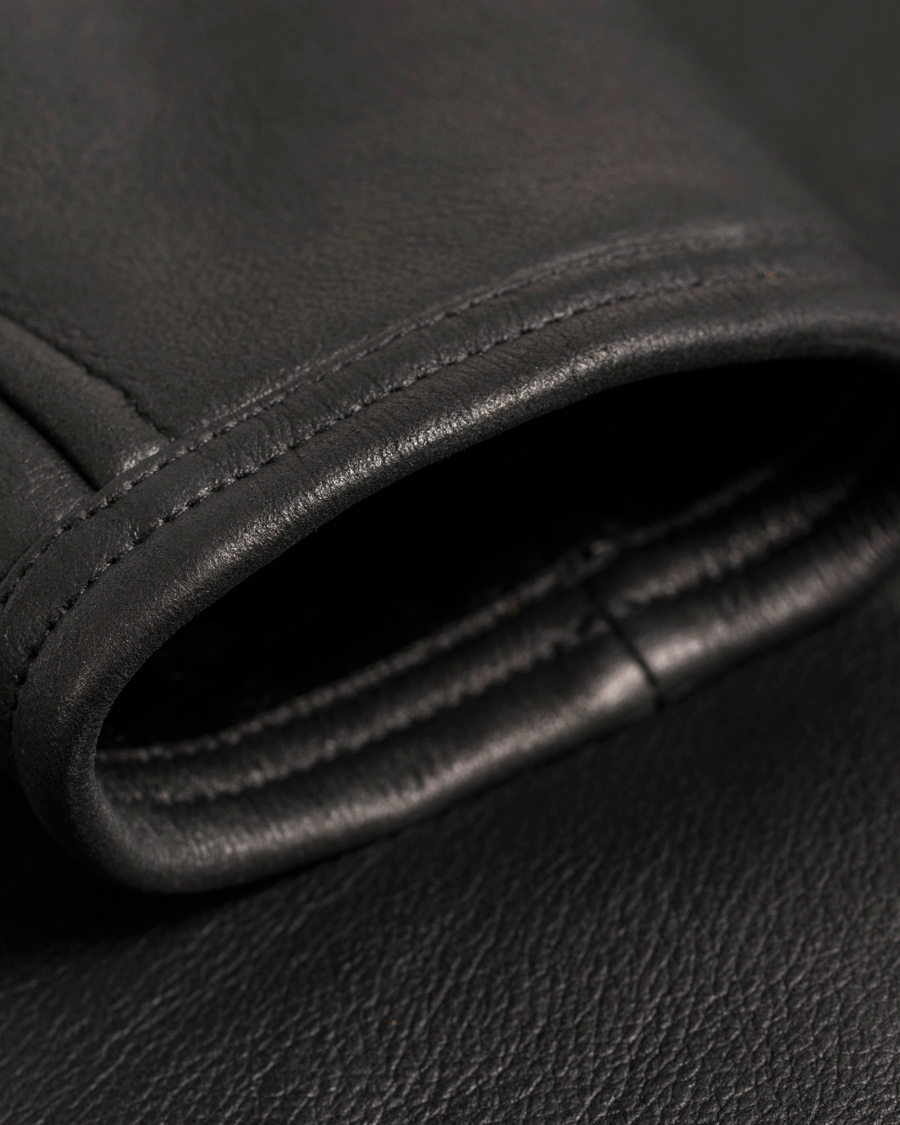 Herr | Jackor | GANT | The Racer Shearling Jacket Black