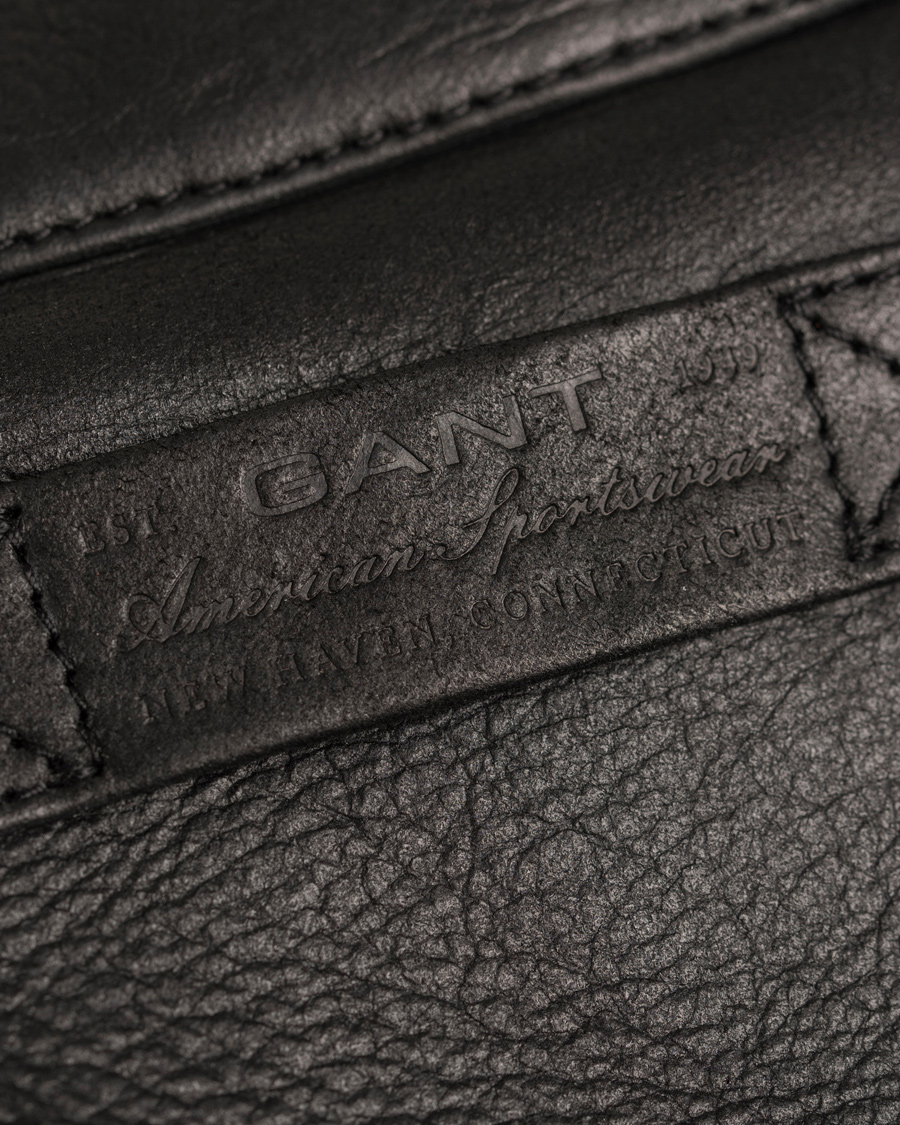 Herr | Jackor | GANT | The Racer Shearling Jacket Black