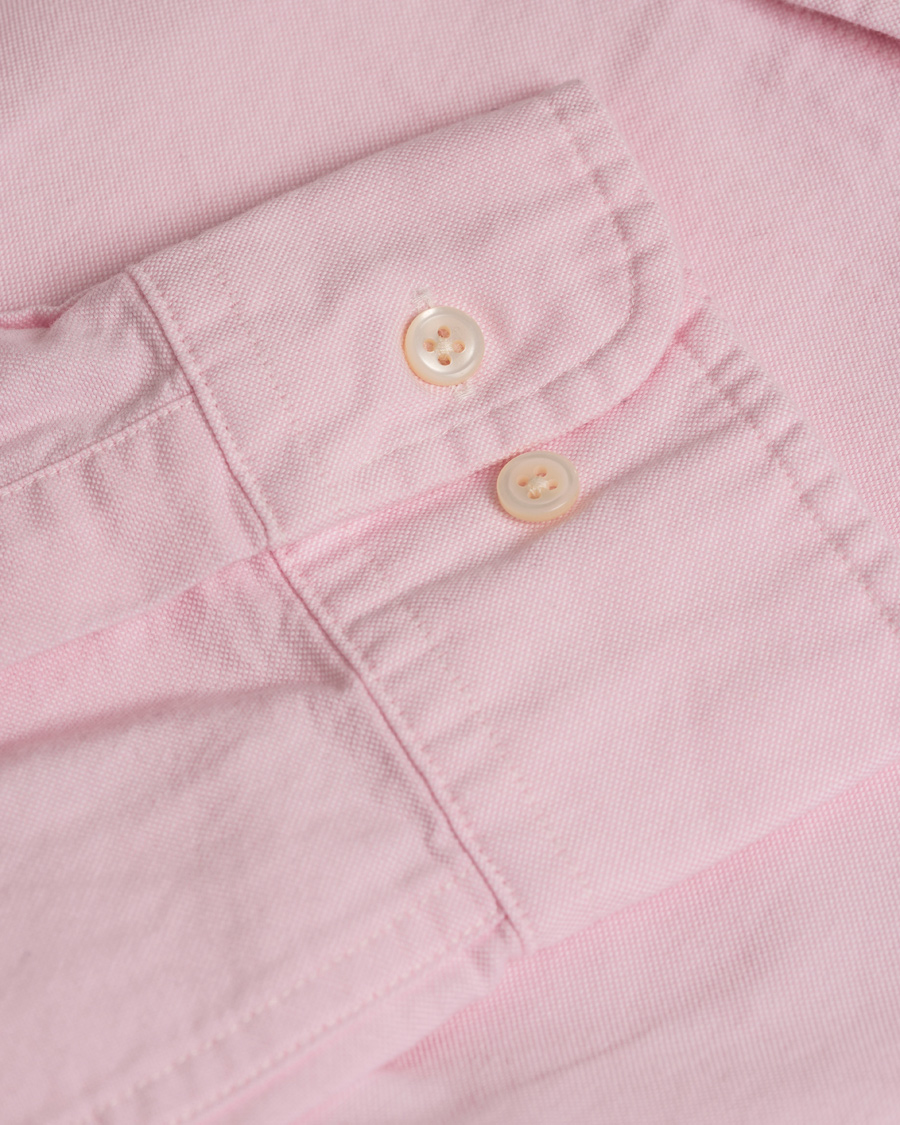 Herr | Skjortor | GANT Diamond G | The Perfect Oxford Fitted Body Shirt Pastel Pink