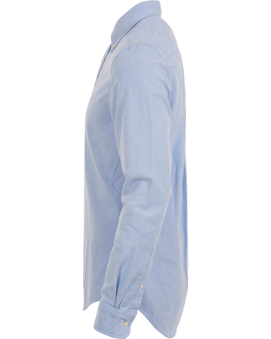 Herr | Skjortor | GANT Diamond G | The Perfect Oxford Fitted Body Shirt Capri Blue