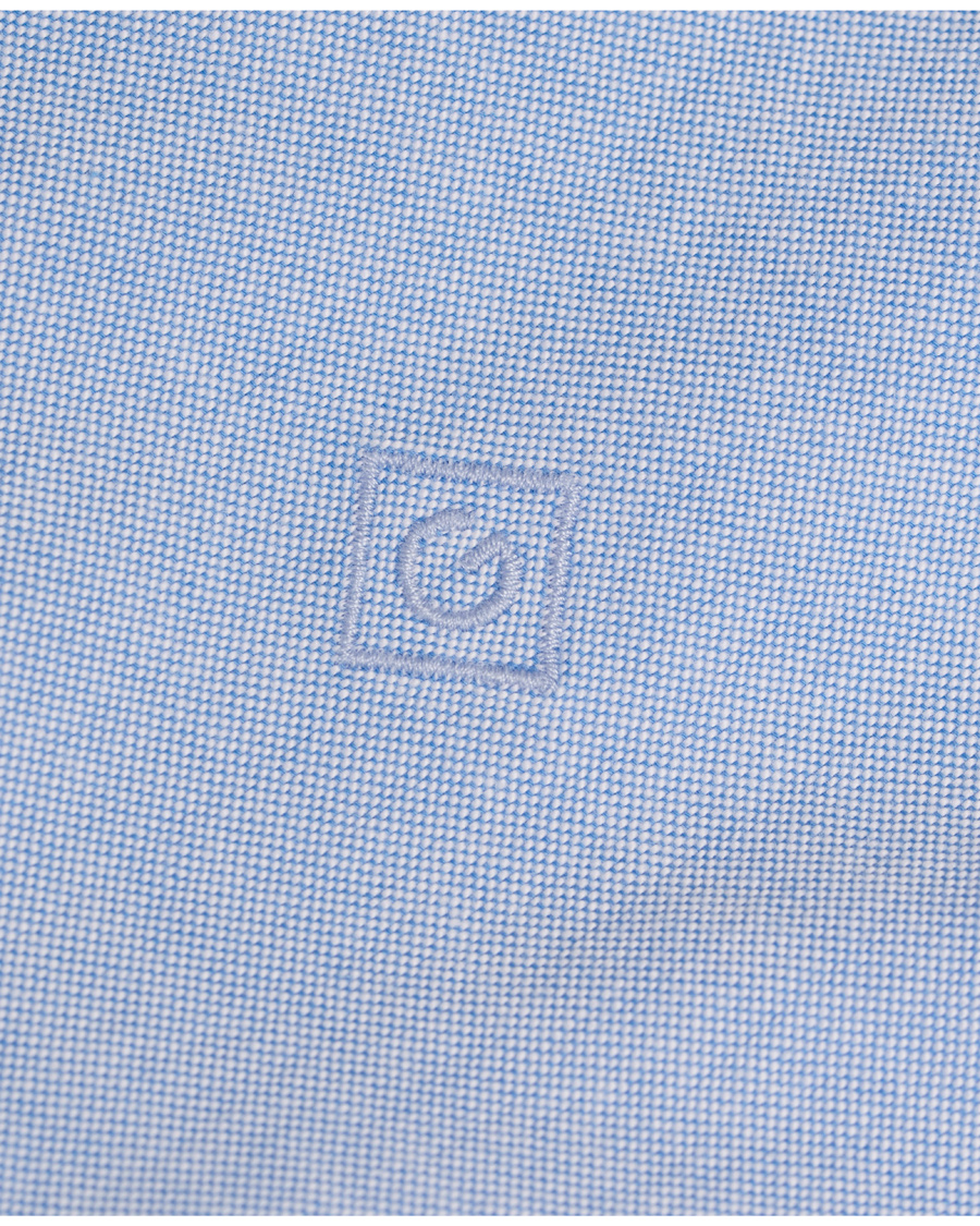 Herr | Skjortor | GANT Diamond G | The Perfect Oxford Fitted Body Shirt Capri Blue
