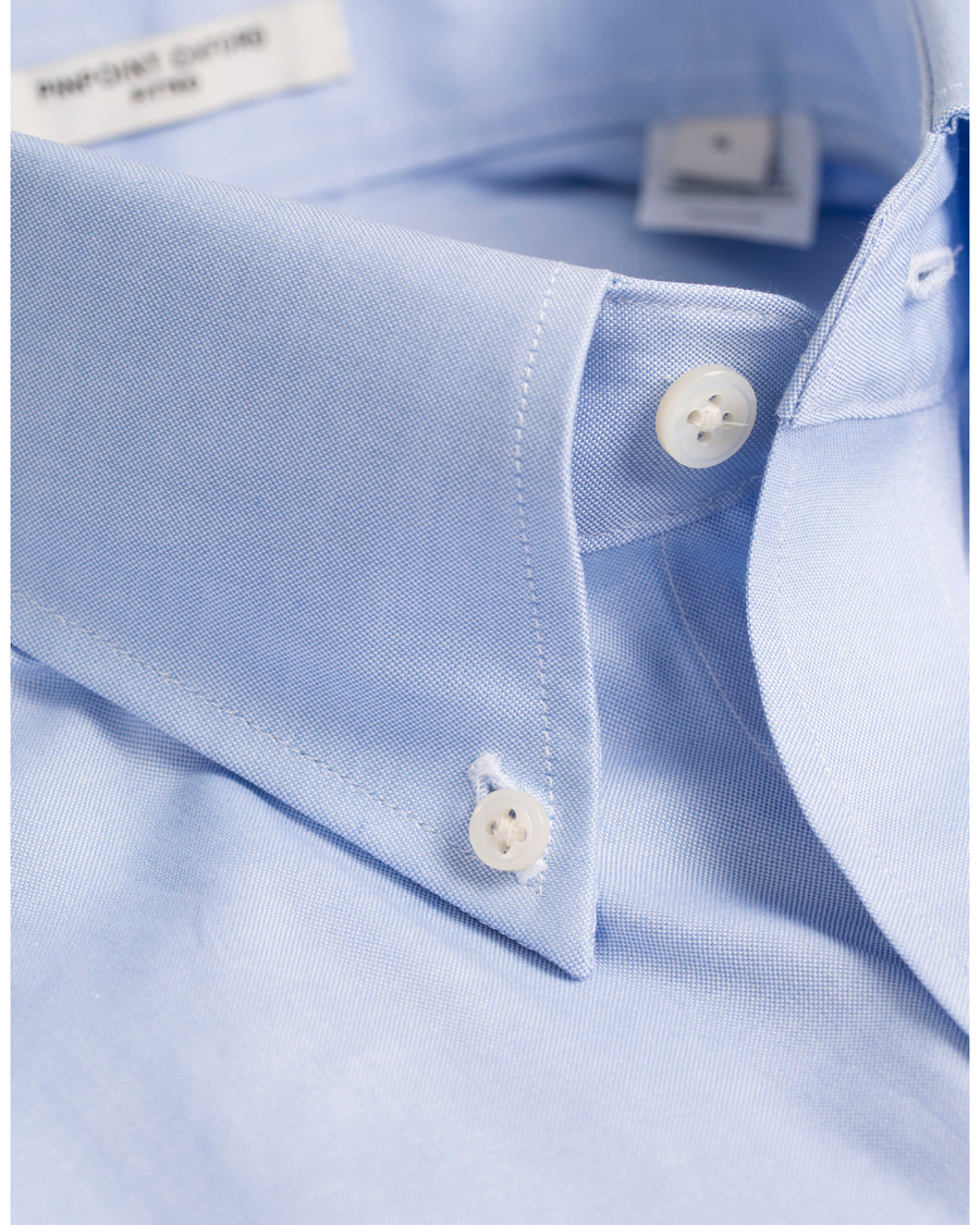 Herr | Skjortor | GANT Diamond G | The Pinpoint Oxford Fitted Body Shirt Capri Blue