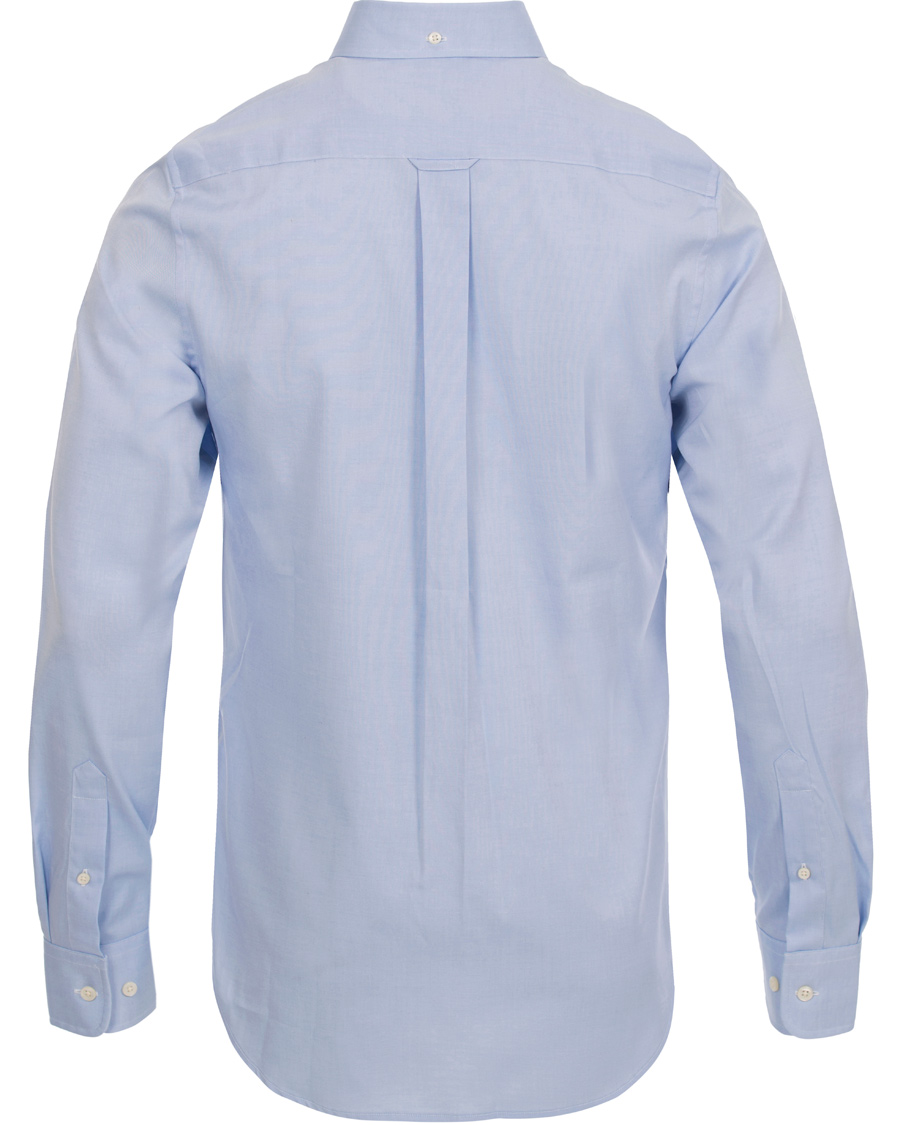 Herr | Skjortor | GANT Diamond G | The Pinpoint Oxford Fitted Body Shirt Capri Blue