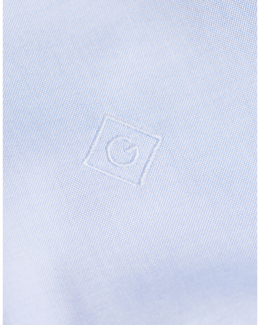 Herr | Skjortor | GANT Diamond G | The Pinpoint Oxford Fitted Body Shirt Capri Blue