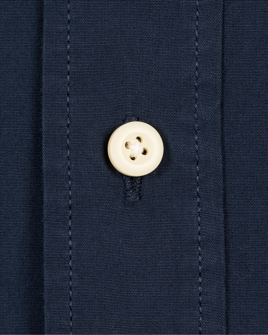 Herr | Skjortor | GANT | Lakeside Poplin Fitted Body Shirt Thunder Blue
