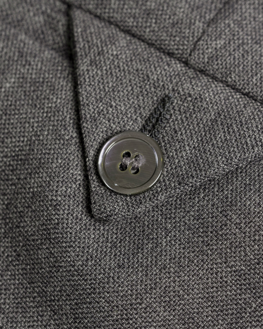 Herr | Byxor | GANT Rugger | Hopsack Smarty Pants Dark Grey Melange