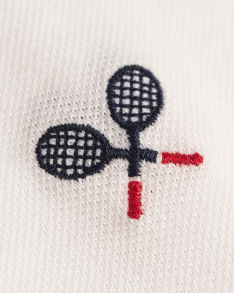 Herr | Pikéer | GANT | Tennis Racquet Pique Rugger Eggshell