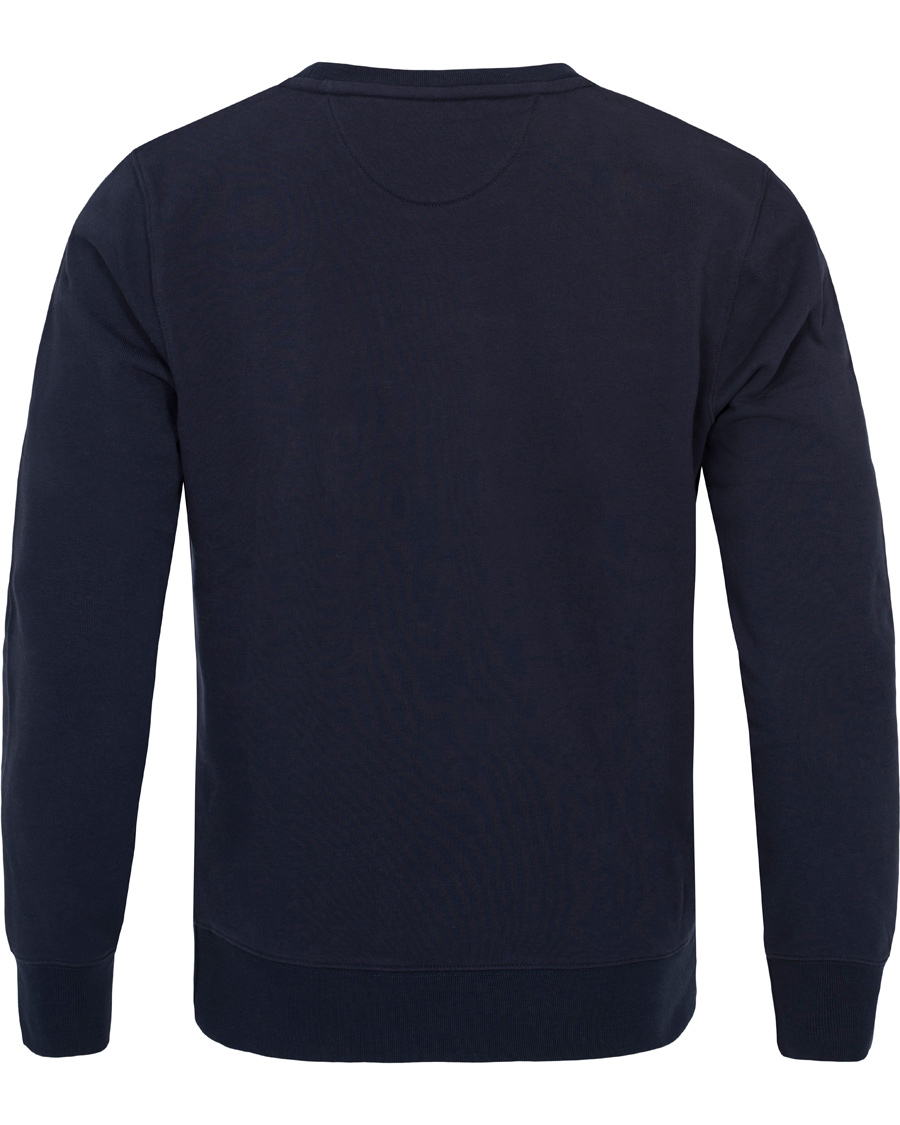 Herr | Tröjor | GANT | C-Neck Sweat Marine