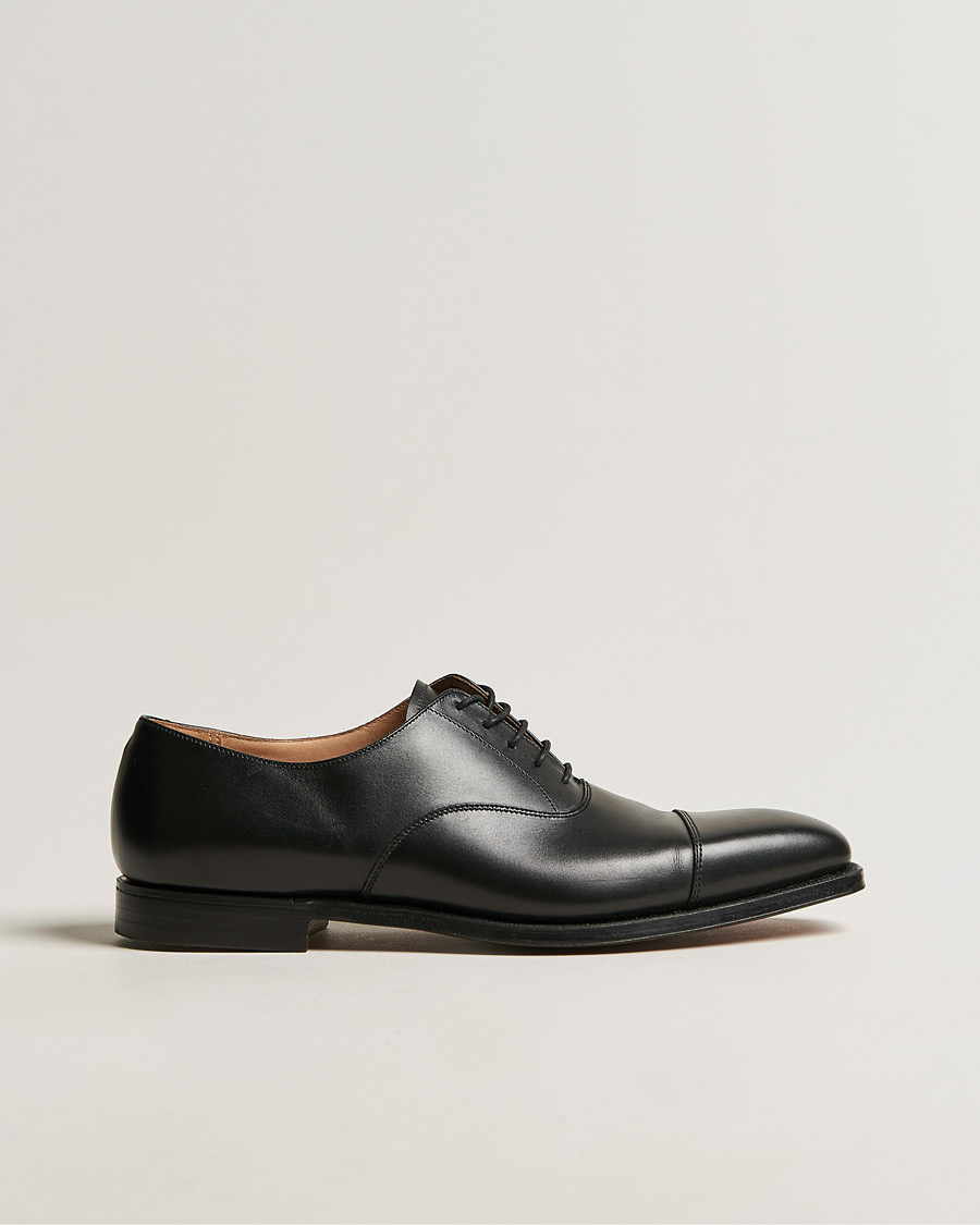 Herr | Oxfords | Crockett & Jones | Hallam Oxford Black Calf