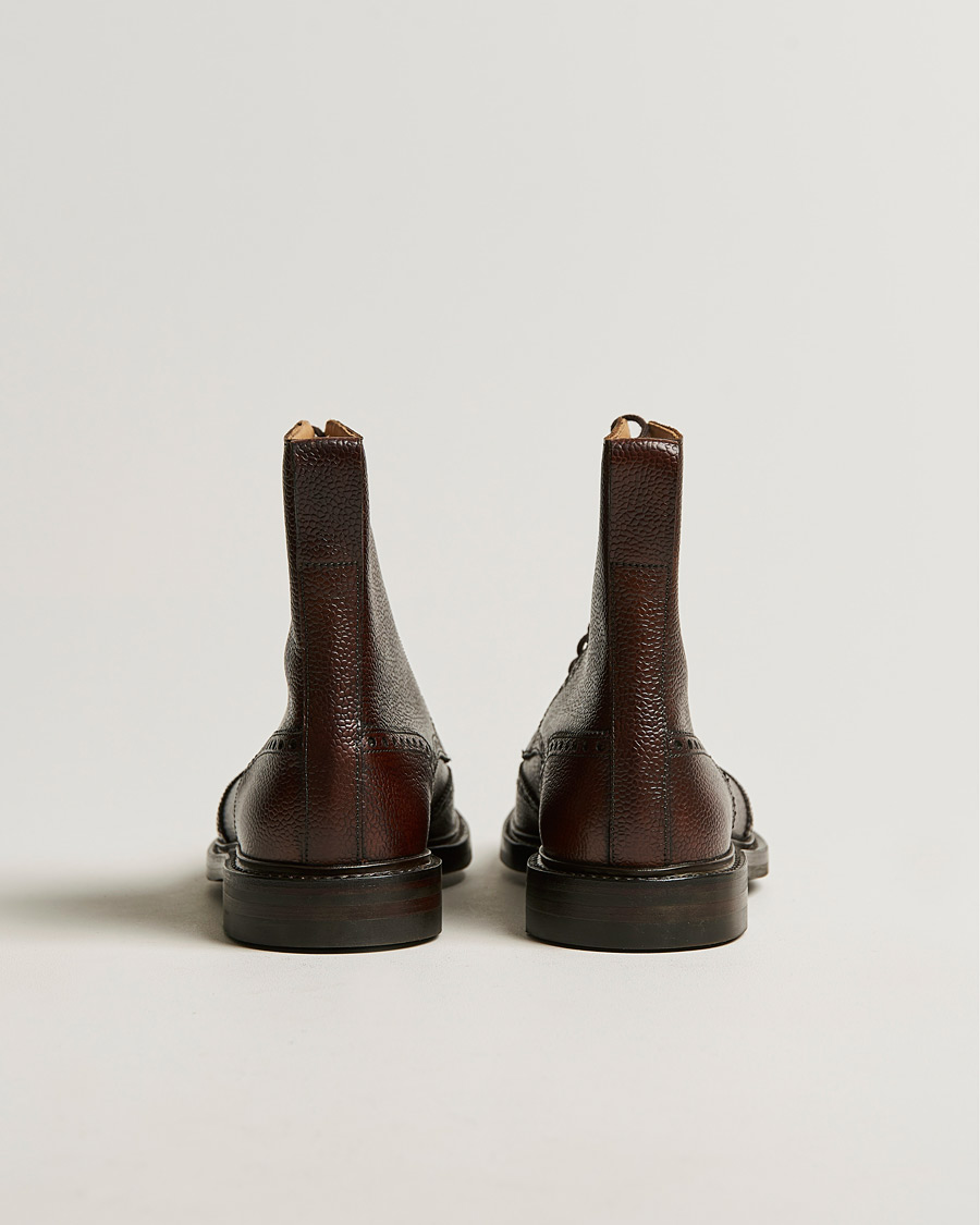 Herr | Kängor | Crockett & Jones | Islay Boot Dark Brown Grained Calf