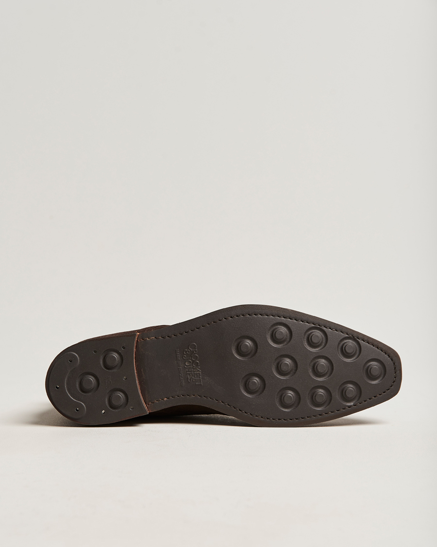Herr | Kängor | Crockett & Jones | Tetbury Chukka Dark Brown Suede