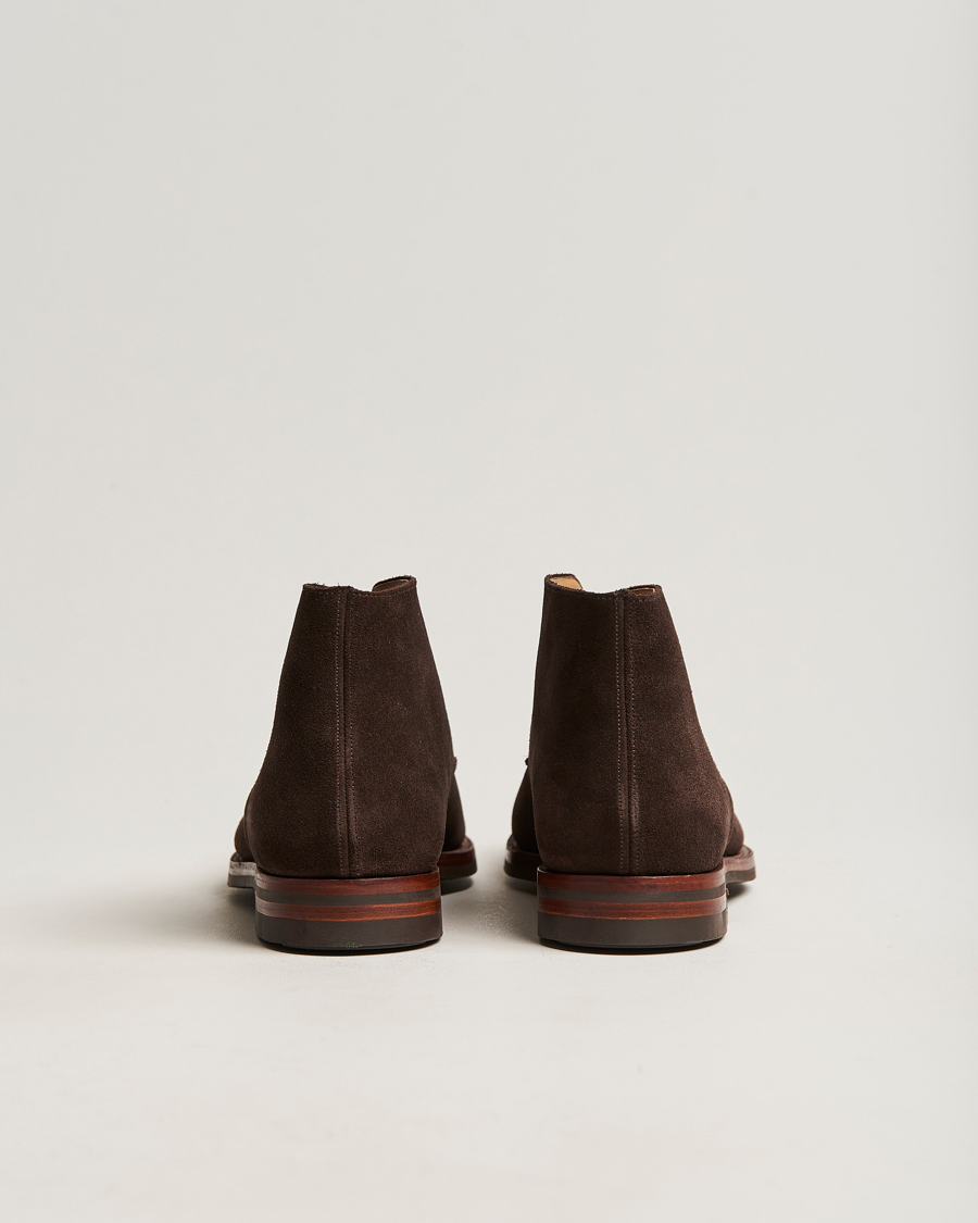 Herr | Kängor | Crockett & Jones | Tetbury Chukka Dark Brown Suede